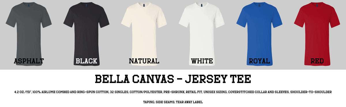 Bella Canvas - Unisex Jersey V-Neck Tee (WARRIORS) 3005