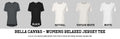Bella Canvas - Women’s Relaxed Jersey Tee (WARRIORS) 6400