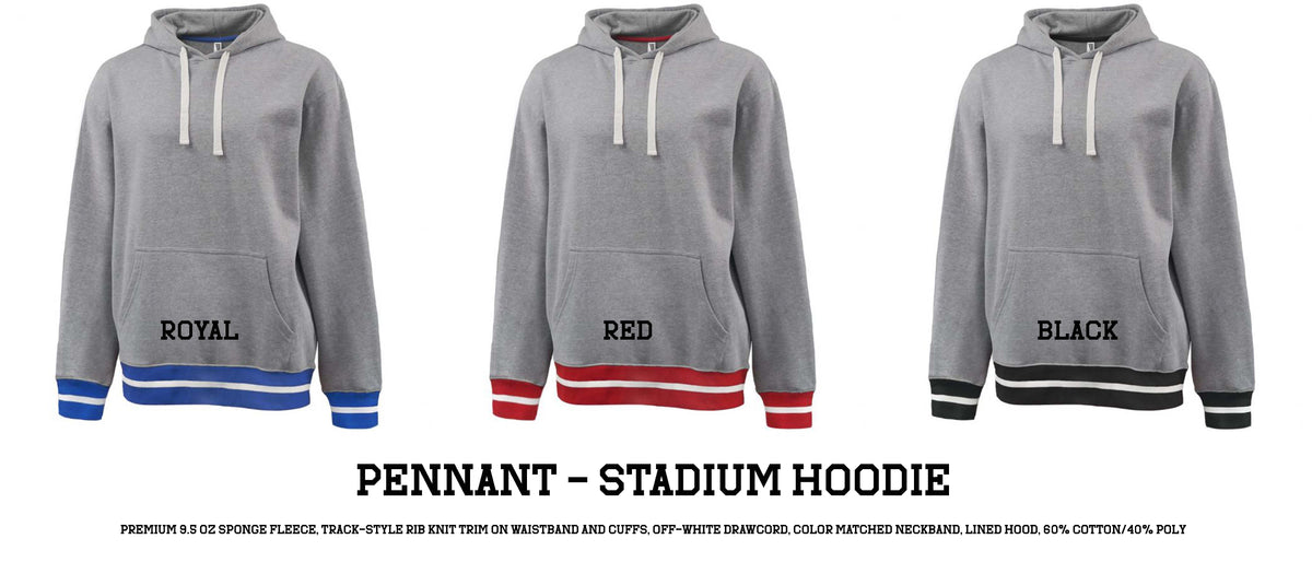 Pennant - Unisex Stadium Hoodie (WARRIORS) 8588