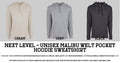 Next Level - Unisex Malibu Welt Pocket Hoodie Sweatshirt (WARRIORS) 9300