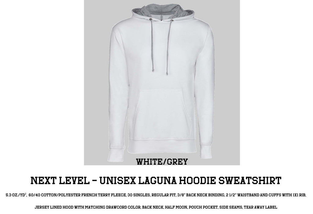 Next Level - Unisex Laguna Hoodie Sweatshirt (WARRIORS) 9301