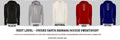 Next Level - Unisex Santa Barbara Hoodie Sweatshirt (WARRIORS) 9001
