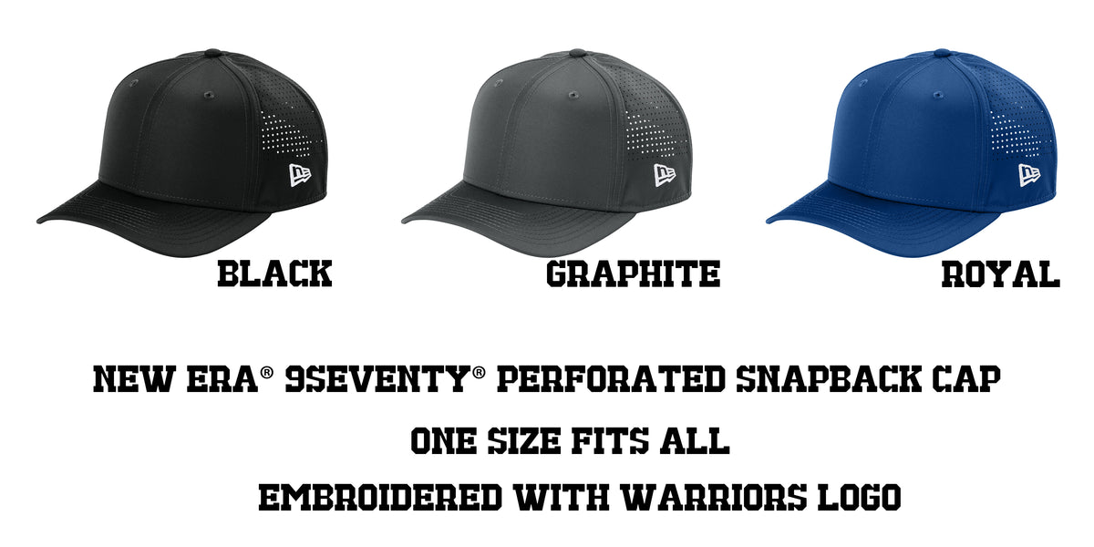 New Era® 9SEVENTY® Perforated Snapback Cap NE501 (WARRIORS)