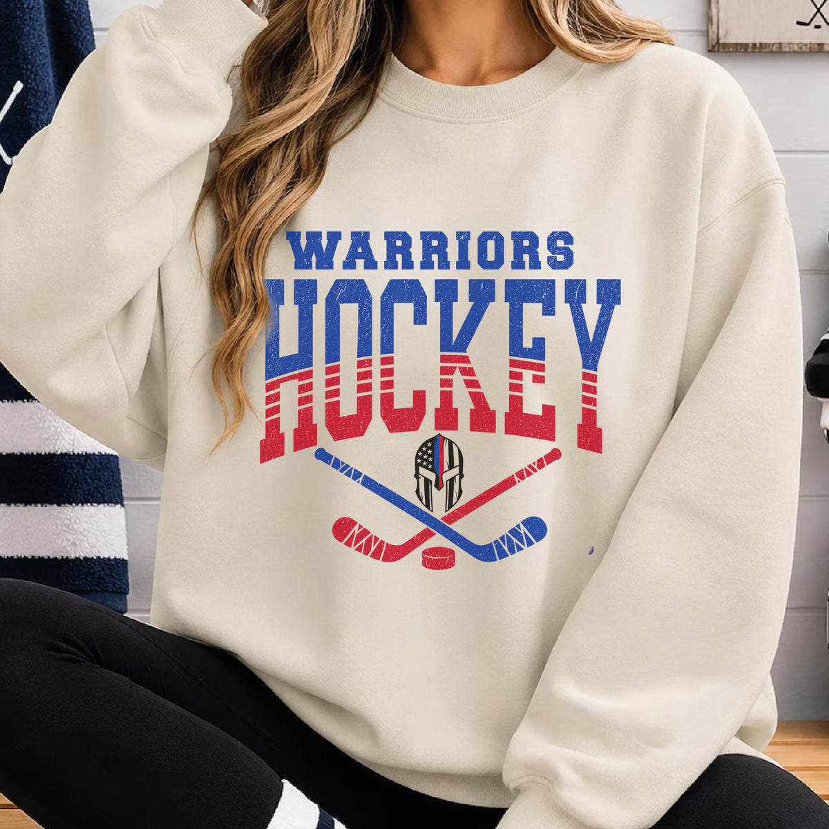 Pennant - Women's Modern Cord Crew (WARRIORS) 5448