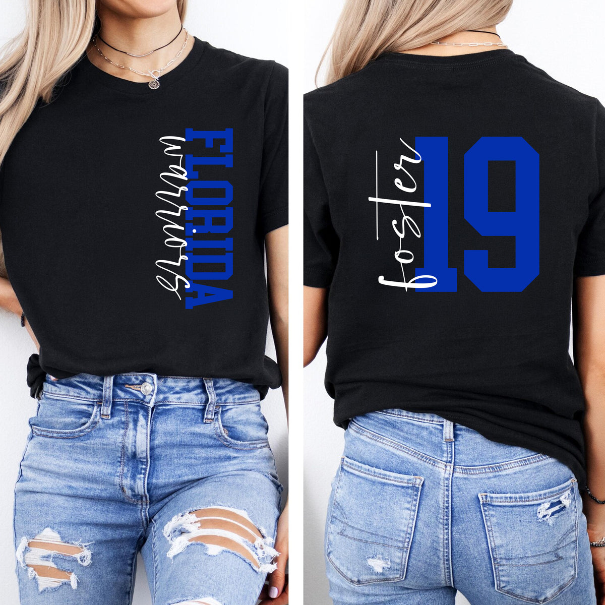 Bella Canvas - Women’s Relaxed Jersey Tee (WARRIORS) 6400
